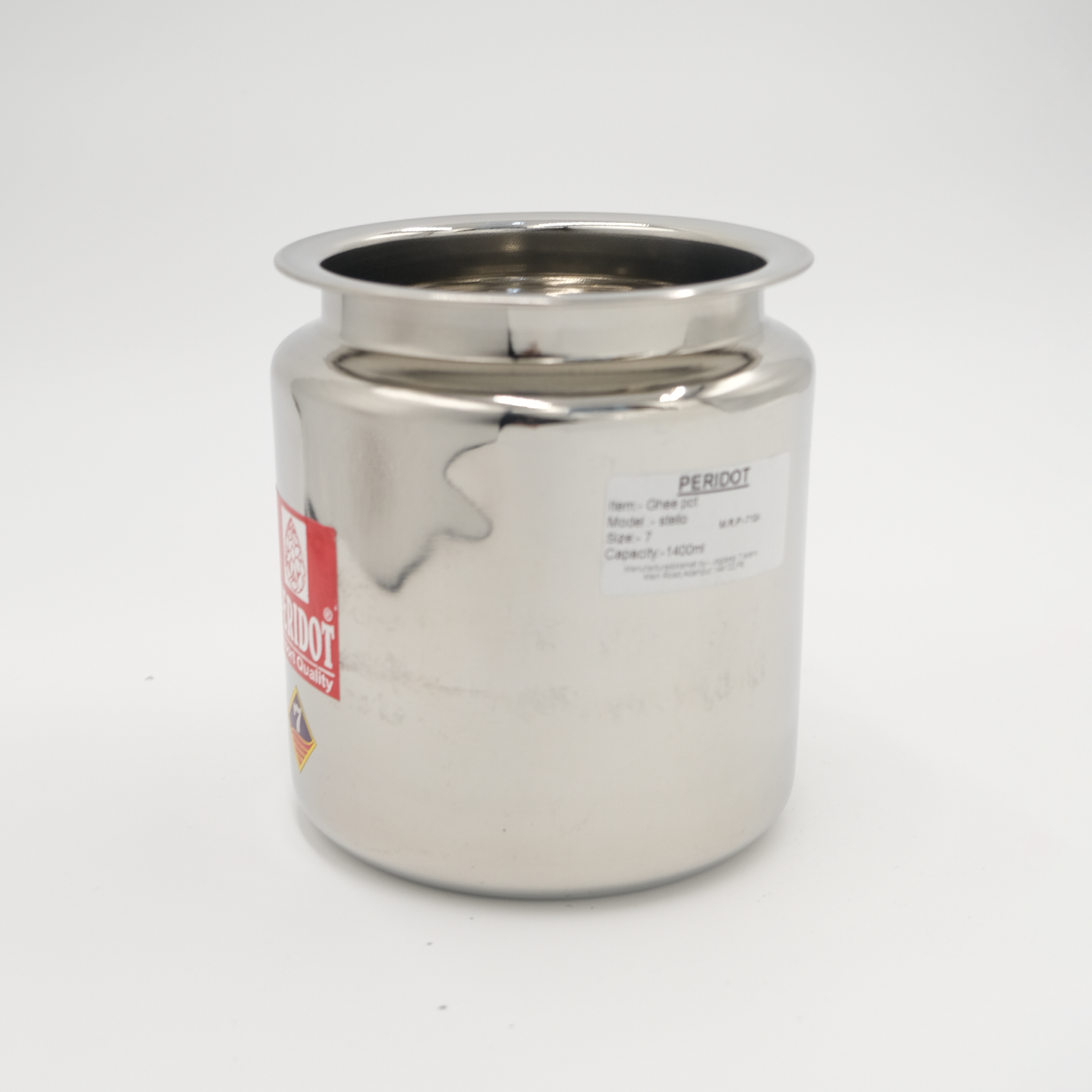 Stainless Steel Ghee Pot 650ml