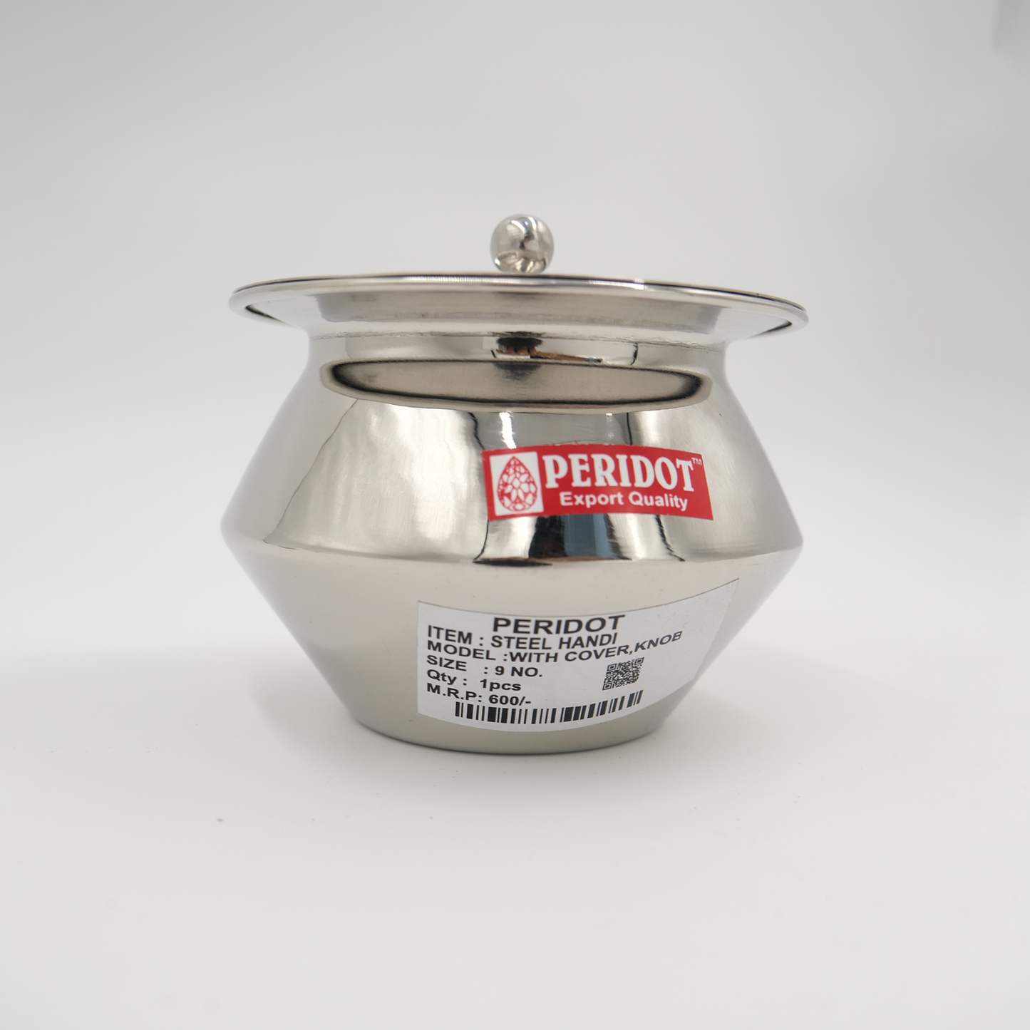 Stainless Steel Handi with Cover