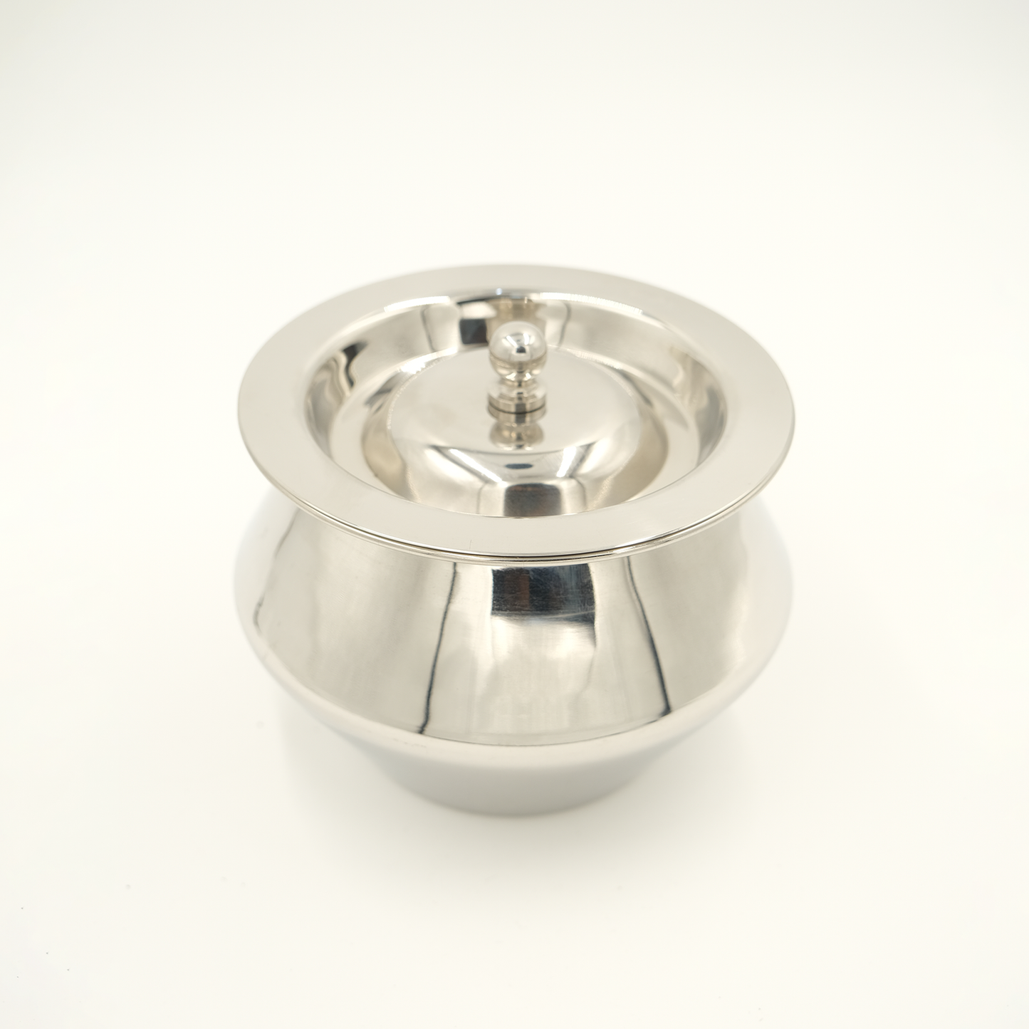 Stainless Steel Serving Bowl with Lid